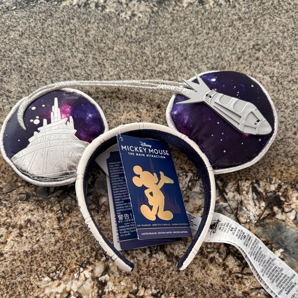The Main Attraction Space Mountain ear headband